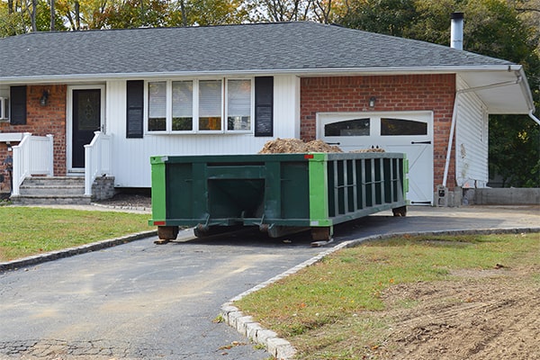 you can typically rent a residential dumpster for a specified period, such as a week or a month